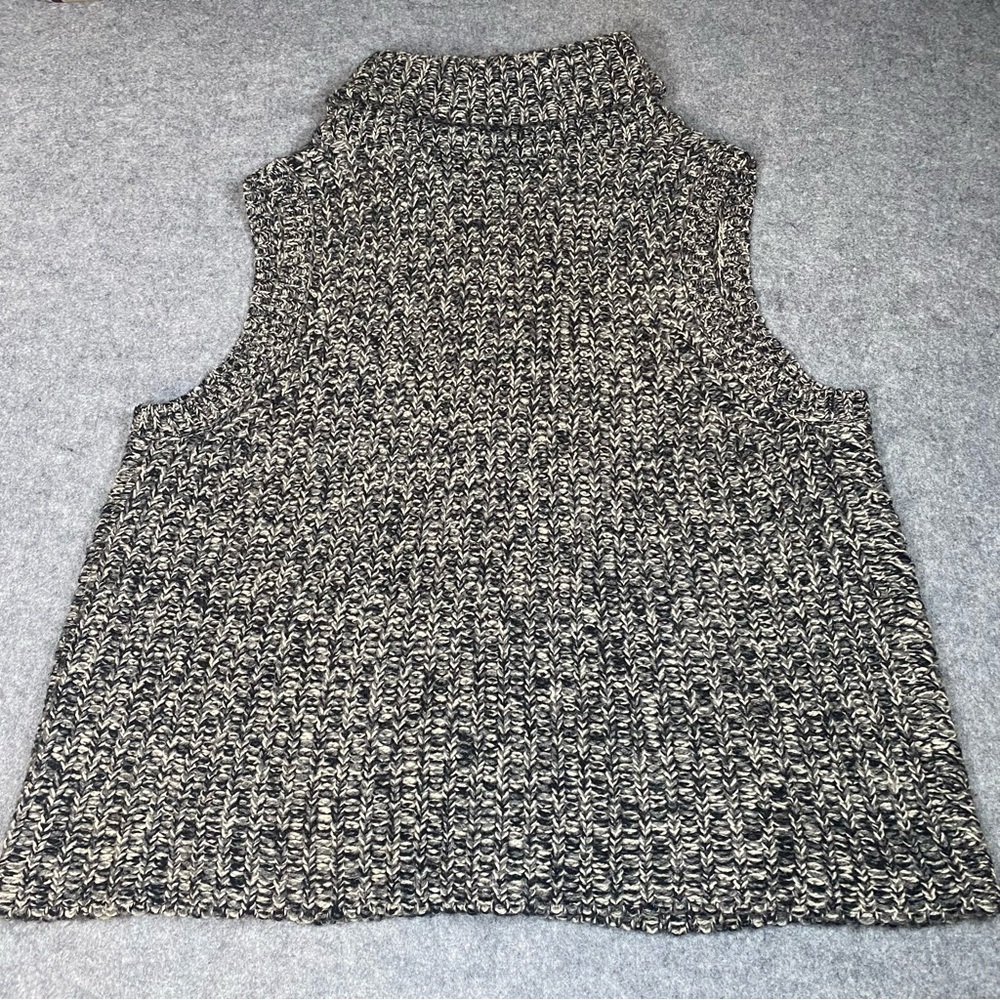 Women’s Eileen Fisher Yak Merino Wool Blend Knit Sweater Vest Full Zip Gray 1X - Picture 11 of 11